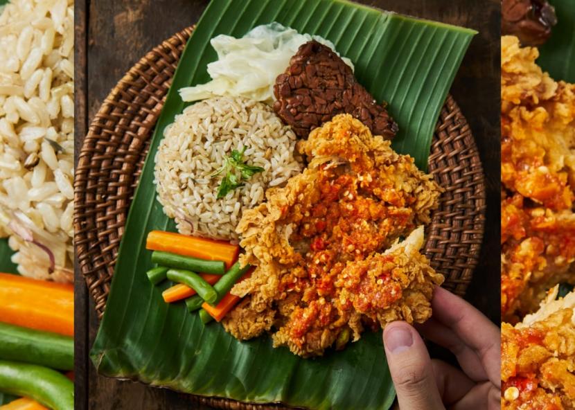 Diet & healthy catering Yellow Fit Kitchen akan melakukan kolaborasi menu spesial bersama salah satu bisnis kuliner ayam geprek ternama di Indonesia, Geprek Bensu.