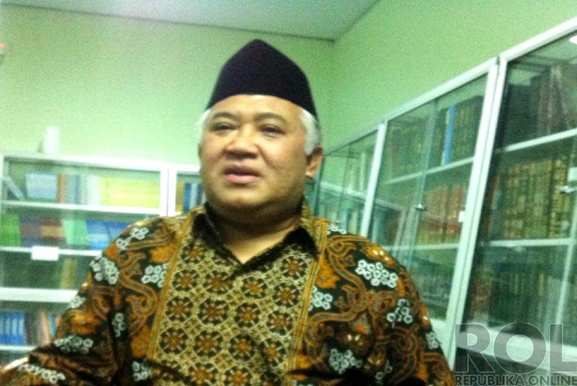 The Chairman of the Center for Dialogue and Cooperation Among Civilizations (CDCC), Din Syamsuddin.