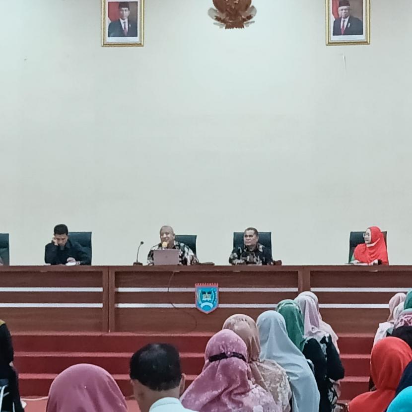 Pemerintah Kota  Payakumbuh menggelar Seminar Nasional Strategi Implementasi Kurikulum Merdeka di Satuan Pendidikan, di Aula Ngalau Indah, Kantor Walikota Payakumbuh, Sumatera Barat, Jumat (29/4).