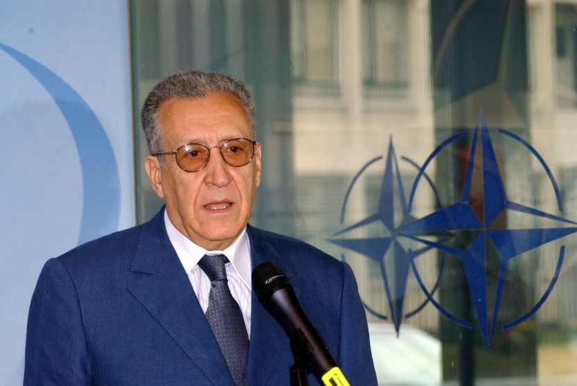 Diplomat kawakan Aljazair Lakhdar Brahimi