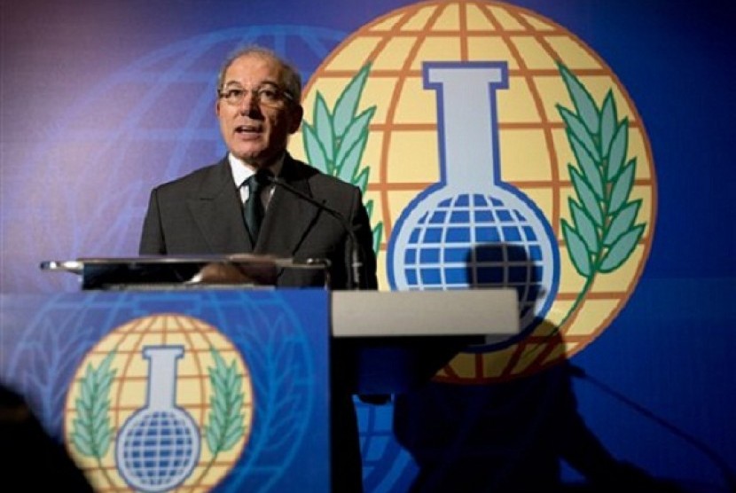 Director General of the Organization for the Prohibition of Chemical Weapons Ahmet Uzumcu (file photo)