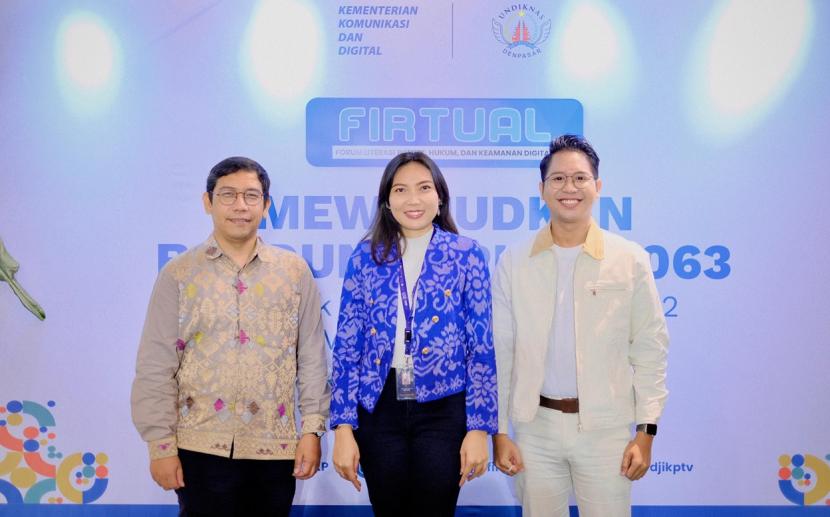 Direktorat Informasi dan Komunikasi Politik, Hukum, dan Keamanan, Ditjen Informasi dan Komunikasi Publik, Kementerian Komunikasi dan Digital, menggelar Forum Literasi Politik, Hukum, dan Keamanan Digital (Firtual).