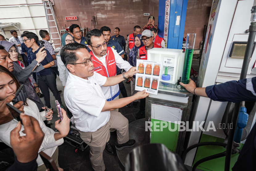 Dirut Pertamina Patra Niaga Bersama Dirjen Migas Tinjau Langsung SPBU di Jawa Timur