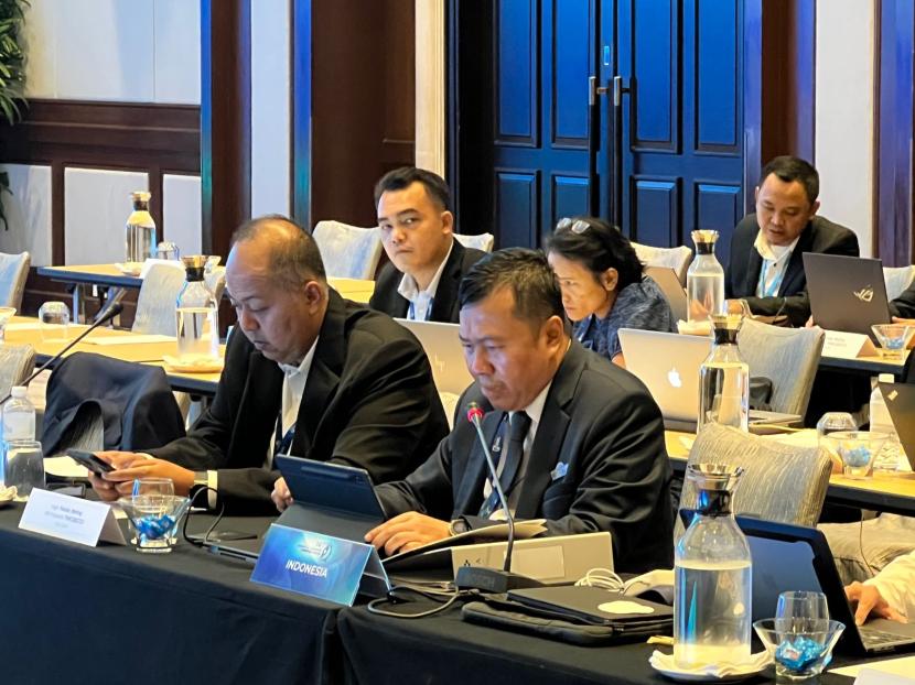 Direktorat Jenderal Perhubungan Laut bersama dengan Pemerintah Singapura dan Malaysia telah menghadiri pertemuan The 46th Tripartie Technical Experts Group 