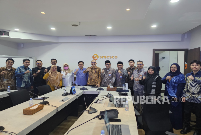 Direktur Bisnis dan Kewirausahaan Syariah Komite Nasional Ekonomi dan Keuangan Syariah (KNEKS) menggelar pertemuan strategis dengan Deputi Usaha Mikro, Kementerian UMKM. 