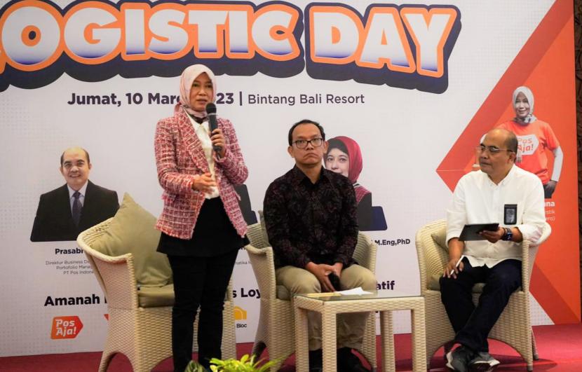 Direktur Bisnis Kurir dan Logostik Pos Indonesia Siti Choiriana.