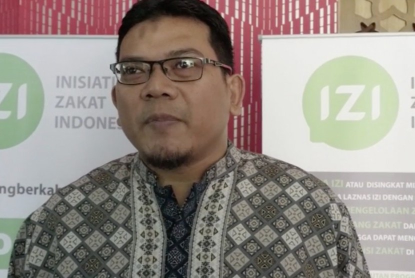 Direktur Edukasi dan Kemitraan Inisiatif Zakat Indonesia  Rully Barlian Thamrin 