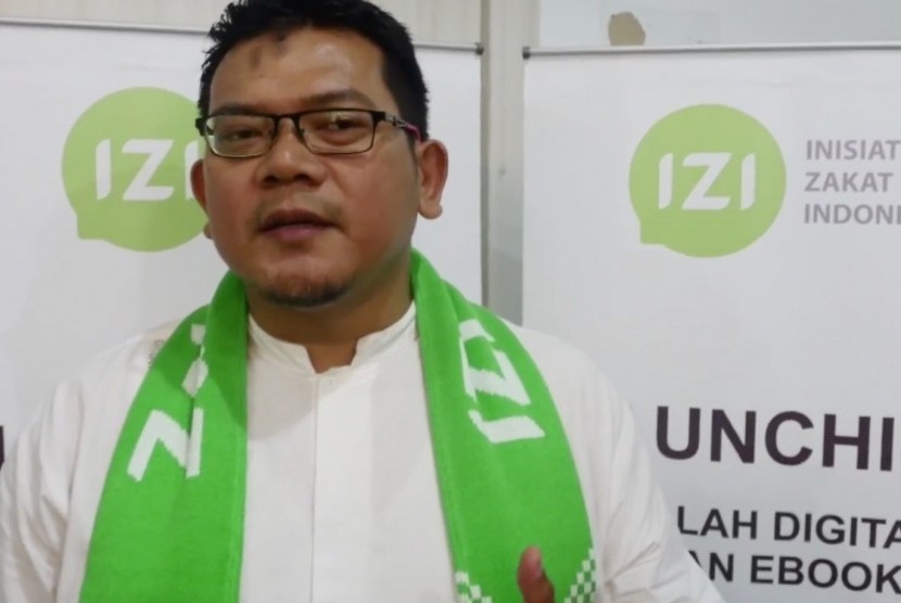 Direktur Edukasi dan Kemitraan Zakat IZI Rully Barlian Thamrin