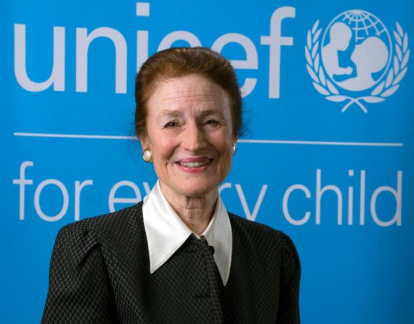 Direktur Eksekutif badan anak-anak PBB, Unicef, Henrietta Fore 