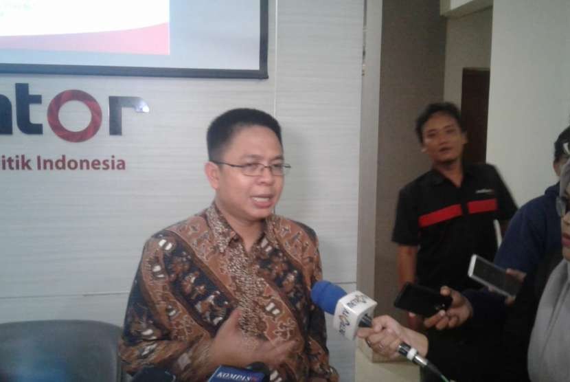 Direktur Eksekutif Indikator Politik Indonesia Burhanuddin Muhtadi 