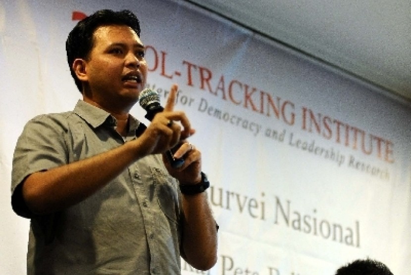 Direktur Eksekutif Poltracking Indonesia, Hanta Yuda.