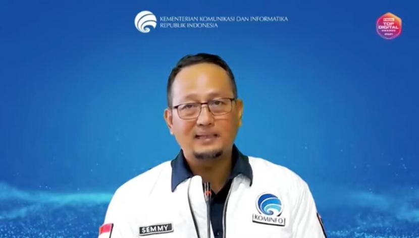 Direktur Jenderal Aplikasi Informatika Kementerian Komunikasi dan Informatika (Kominfo) Republik Indonesia Semuel Abrijani Pangerapan.