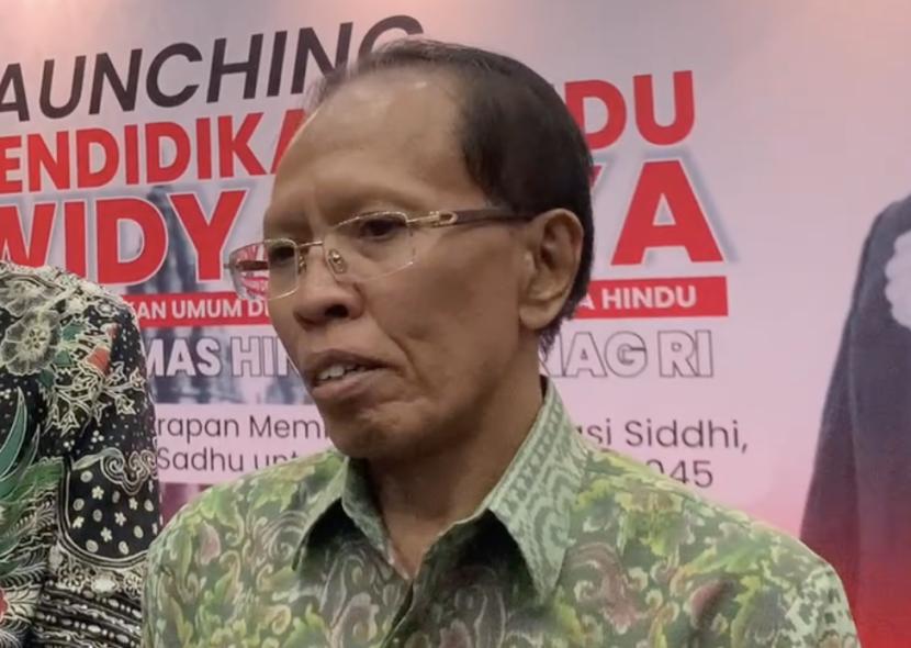 Direktur Jenderal (Dirjen) Bimas Hindu, I Nengah Duija 