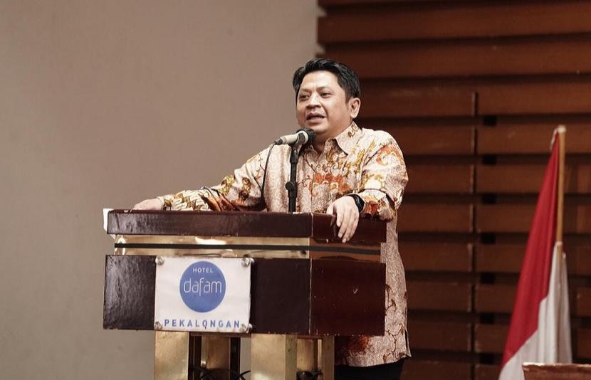 Direktur Jenderal (Dirjen) Pendidikan Islam Kementerian Agama (Kemenag) RI, Ali Ramdhani.  