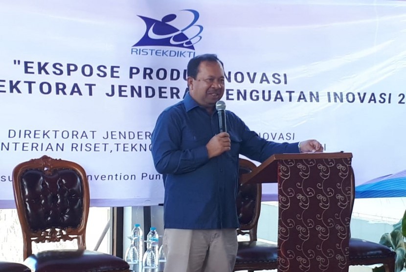 Direktur Jenderal Penguatan Inovasi Kementerian Riset Teknologi dan Pendidikan Tinggi (Kemristekdikti), Jumain Appe.