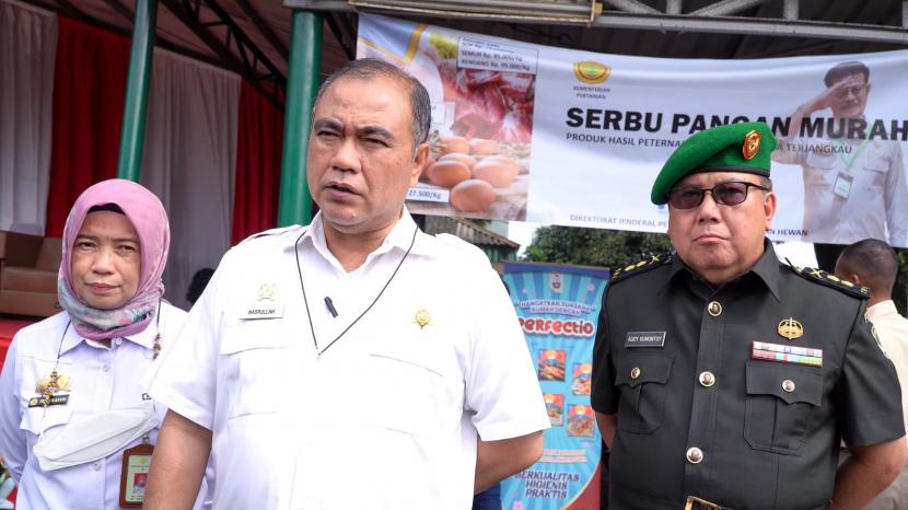 Direktur Jenderal Peternakan dan Kesehatan Hewan (Dirjen PKH) Nasrullah menyampaikan stok pangan asal ternak aman menjelang akhir tahun.