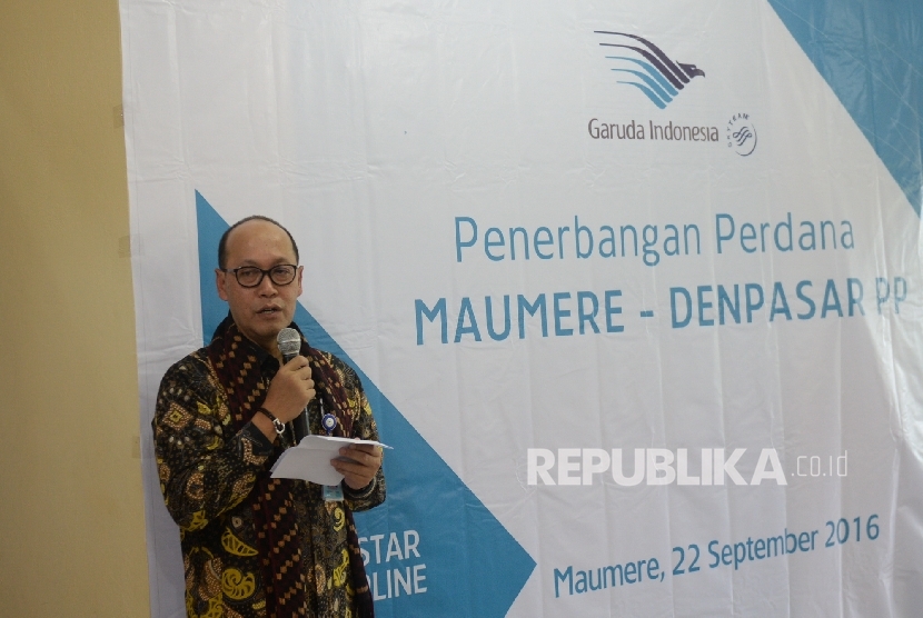 Direktur Kargo garuda Indonesia Sigit Muhartono.