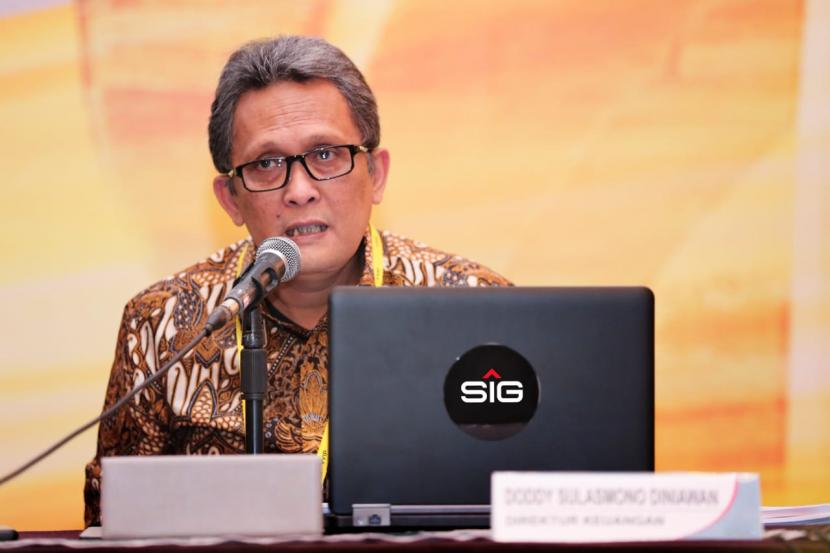 Direktur Keuangan PT Semen Indonesia (Persero) Tbk (SIG) Doddy Sulasmono Diniawan.