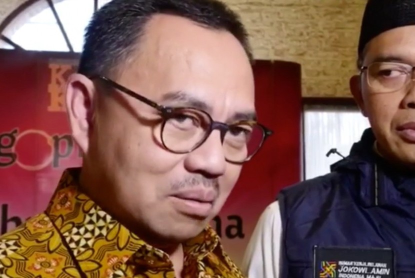 Direktur Materi Debat Badan Pemenangan Nasional (BPN), Sudirman Said.