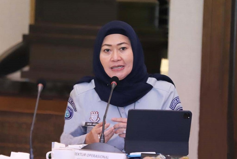 Direktur Operasional Jasa Raharja, Dewi Aryani Suzana memberi keterangan terkait  kepastian jaminan bagi korban luka-luka maupun meninggal dunia.