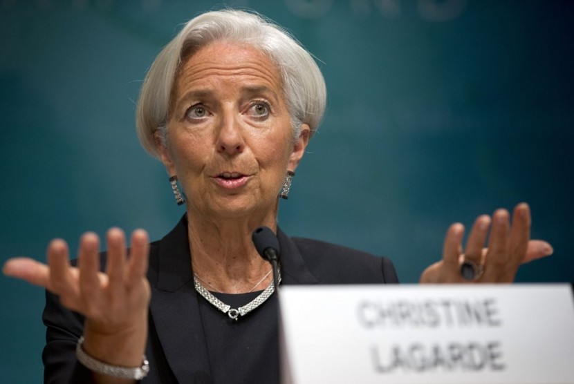 Direktur Pelaksana Dana Moneter Internasional (IMF) Christine Lagarde.