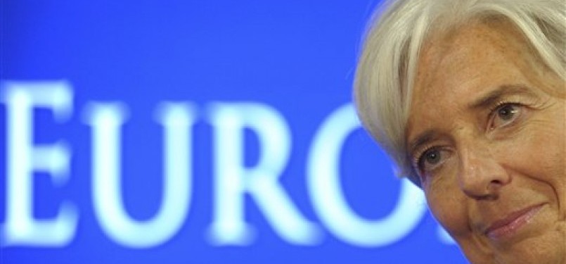 Direktur Pelaksana IMF Christine Lagarde.