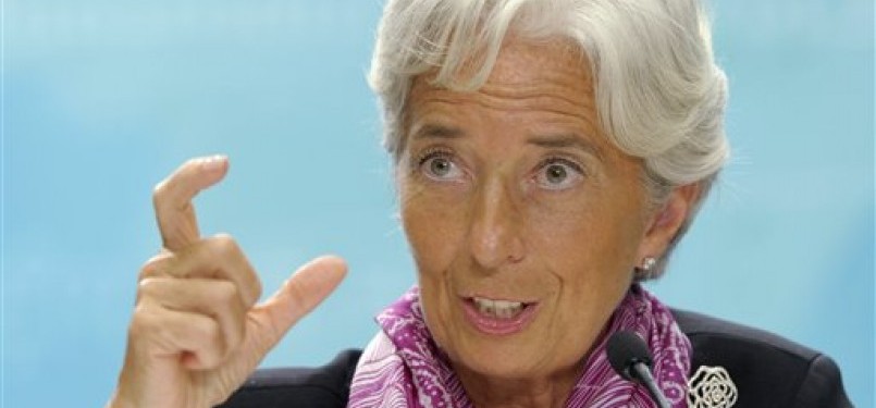 Direktur Pelaksana IMF Christine Lagarde.