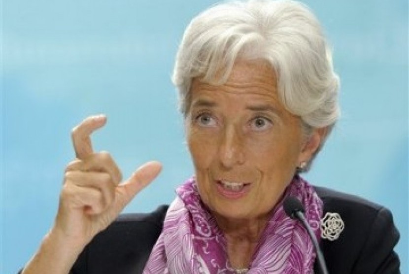 Direktur Pelaksana IMF Christine Lagarde.