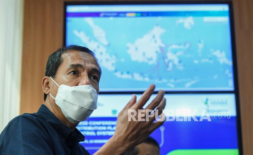 Direktur Pemasaran Pupuk Indonesia Gusrizal. PT Pupuk Indonesia (Persero) berupaya optimal untuk mempercepat dan menjaga kelancaran distribusi pupuk.