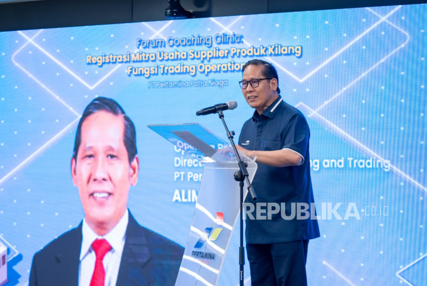 Direktur Pemasaran Pusat & Niaga Pertamina Patra Niaga, Alimuddin Baso