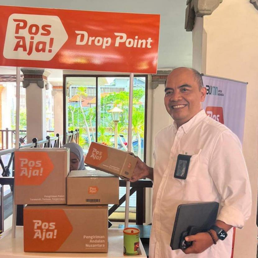 Direktur Pos Indonesia Prasabri Pesti optimistis Pos Indonesia kembali pimpin pasar.