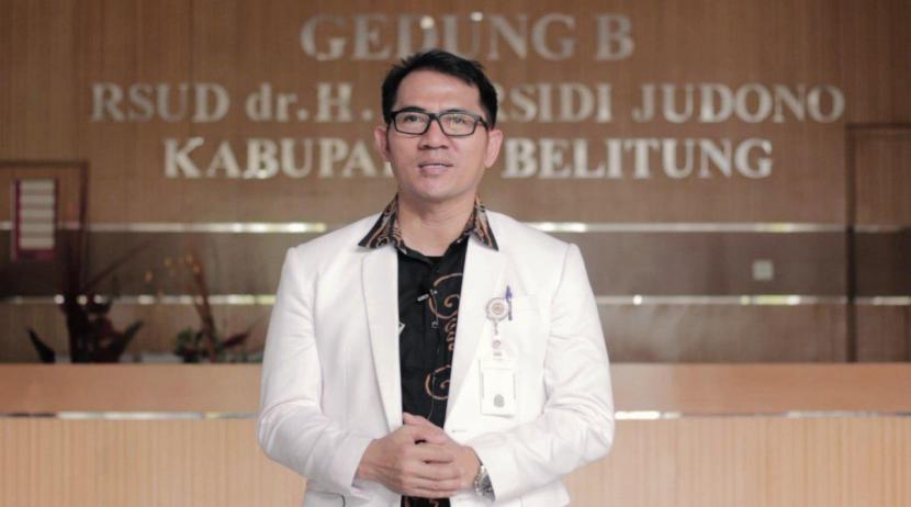 Direktur RSUD Marsidi Judono Belitung, dr. Hendra, Sp.An.