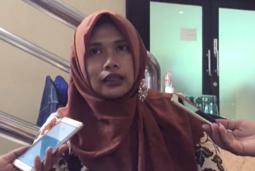 Direktur Sentra Advokasi Perempuan Difabel dan Anak (SAPDA), Nurul Saadah Andriani 