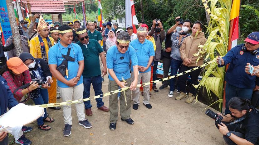 Direktur Tata Kelola dan Destinasi Kemenparekraf Indra Ni Tua mengunjungi Desa Wisata Sei Sekonyer, Kecamatan Kumai, Kabupaten Kotawaringin Barat, Kalimantan Tengah. 