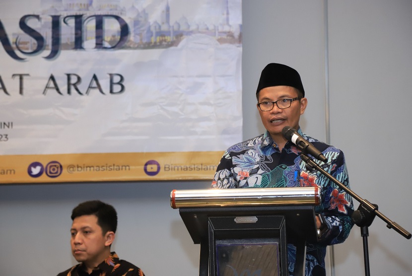 Direktur Urusan Agama Islam dan Pembinaan Syariah, Ditjen Bimas Islam, Adib, saat ditemui di Jakarta, Rabu (10/5/2023).