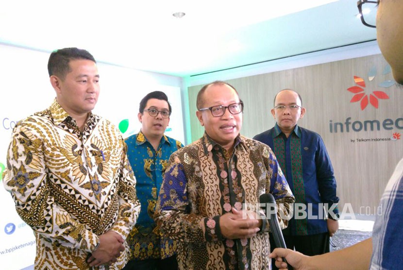 Direktur Utama BPJS Ketenagakerjaan Agus Susanto