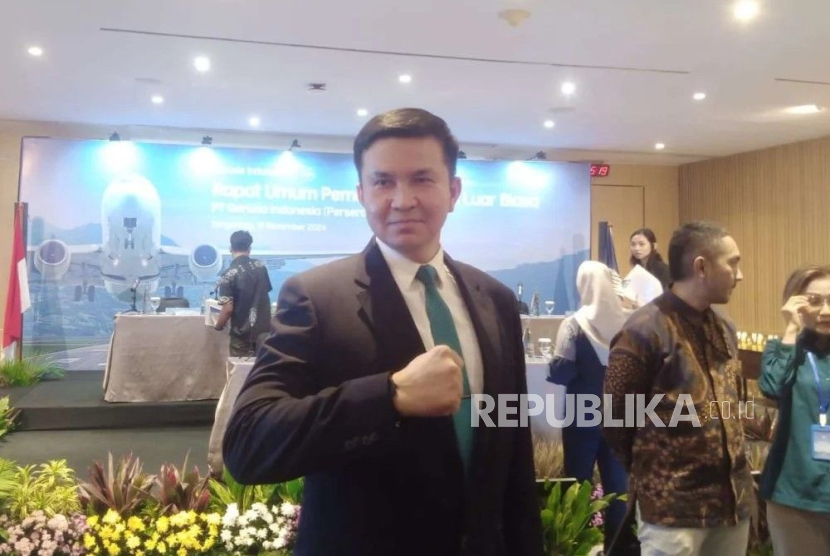 Direktur Utama (Dirut) Garuda Indonesia Wamildan Tsani Pandjaitan.