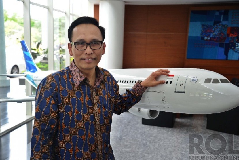 Direktur Utama Garuda Indonesia M Arif Wibowo.