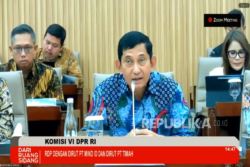 Direktur Utama MIND ID, Maroef Sjamsoeddin