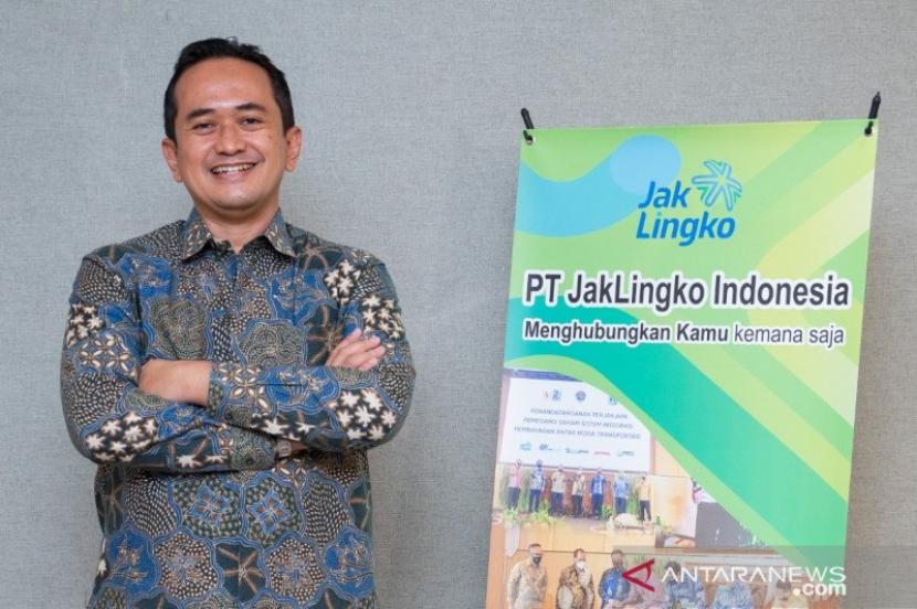 Direktur Utama PT JakLingko Indonesia, Muhamad Kamaluddin.