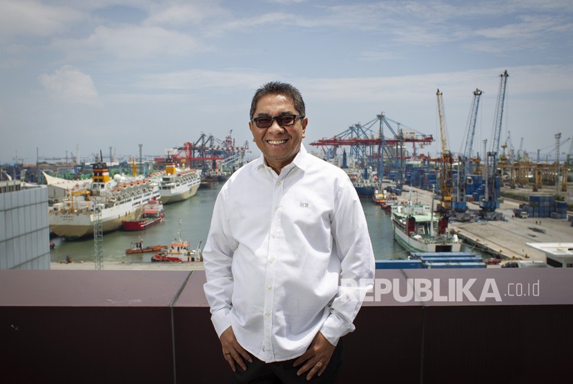 Direktur Utama PT Pelabuhan Indonesia II (Persero)/IPC Elvyn G Masassya. 