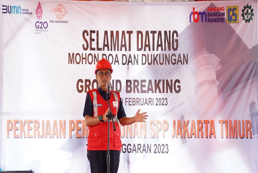 Direktur Utama PT Pos Indonesia (Persero) Faizal R Djoemadi. Pos Indonesia mendukung film 