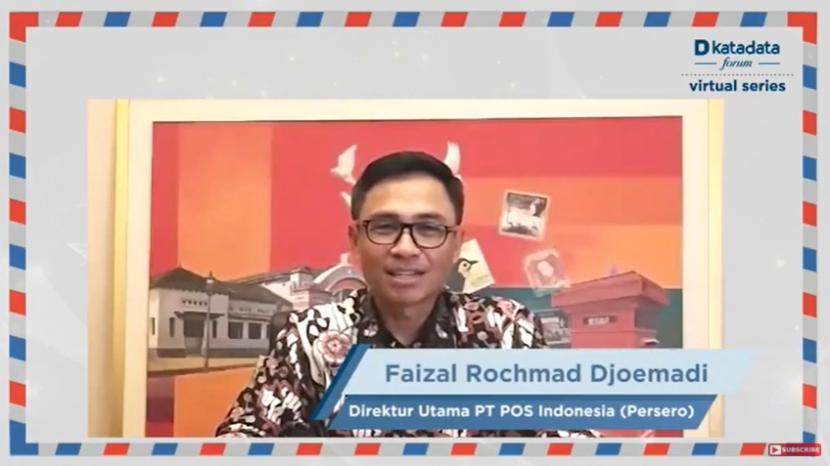 Direktur Utama PT Pos Indonesia (Persero) Faizal R Djoemadi.