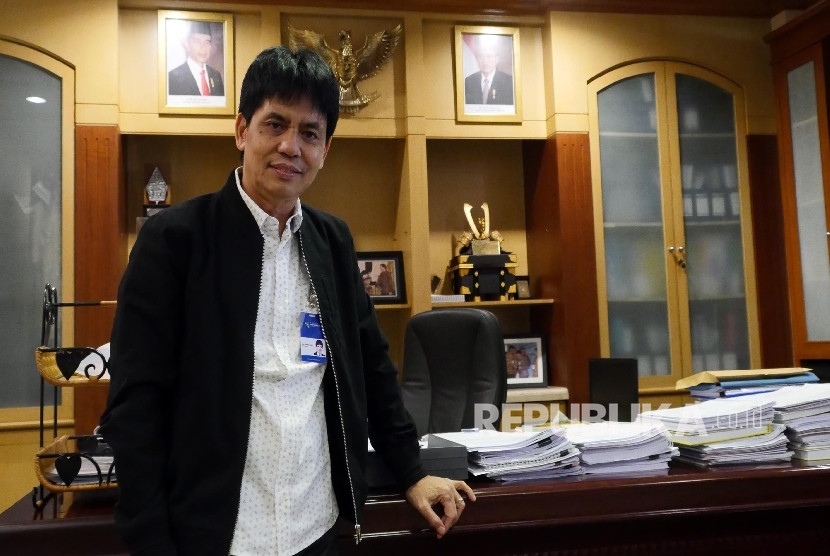 Direktur Utama Pupuk Indonesia Holding Aas Asikin Idat.  (Republika/Darmawan)