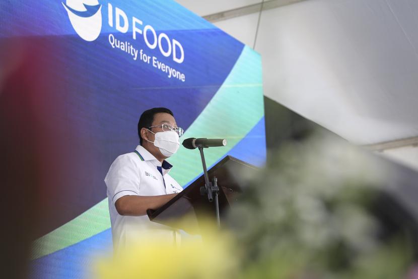 Direktur Utama RNI Arief Prasetyo Adi. Komisi IV DPR meminta ID Food mampu mengangkat brand perusahaan produsen pangan nasional yang berkelas dunia.