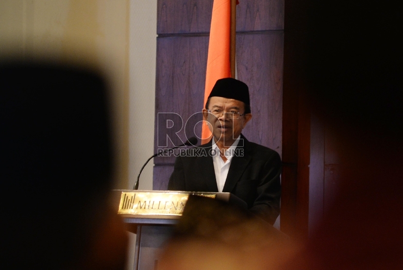 Guru besar UIN Sunan Kalijaga Yogyakarta, Prof Machasin, pernah menyampaikan khutbah di depan warga Amerika Serikat.