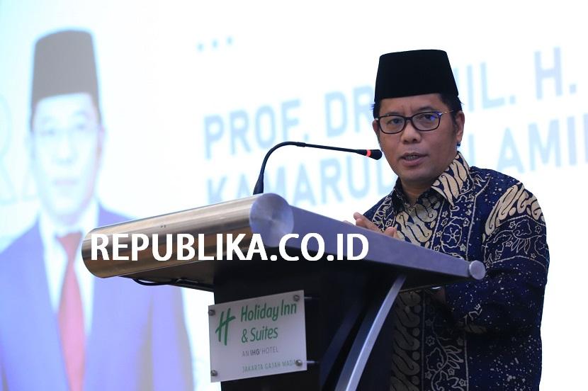 Dirjen Bimas Islam Kementerian Agama (Kemenag), Kamaruddin Amin