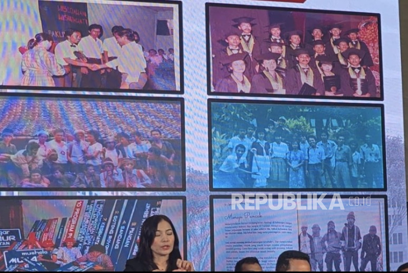 Dirtipidum Bareskrim Polri, Brigjen Djuhandani Rahardjo Puro saat konferensi pers ijazah Jokowi di Gedung Bareskrim Polri, Jaksel, Kamis (22/5/2025).