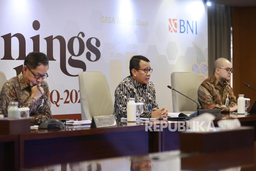 BNI Raup Laba Bersih Rp 5,6 T di Triwulan I 2026, Kredit Tumbuh 20 Persen