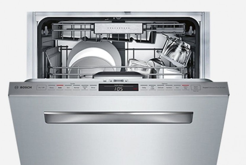 Dishwasher. Ilustrasi